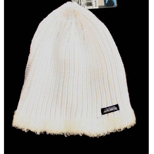 Blowout - Colorado Avalanche Beanies - White With Fur Trim Beanies - 12 For $48.00 - Colorado Avalanche