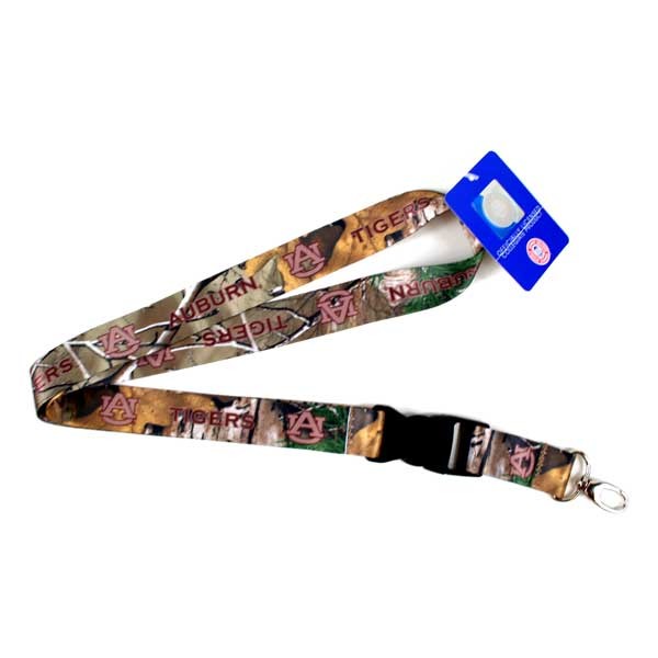 Auburn Tigers Lanyards - RealTree Camo Lob Lanyards - $3.00 Each - Auburn