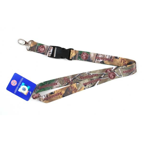 Florida State Seminoles Lanyards - RealTree Camo Lob - 12 For $24.00 - Florida State