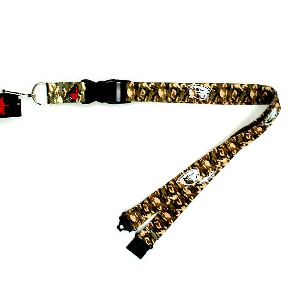 Oregon State Beavers Lanyards - Army Camo Lob Style - 24 For $24.00 - Oregon State Beavers
