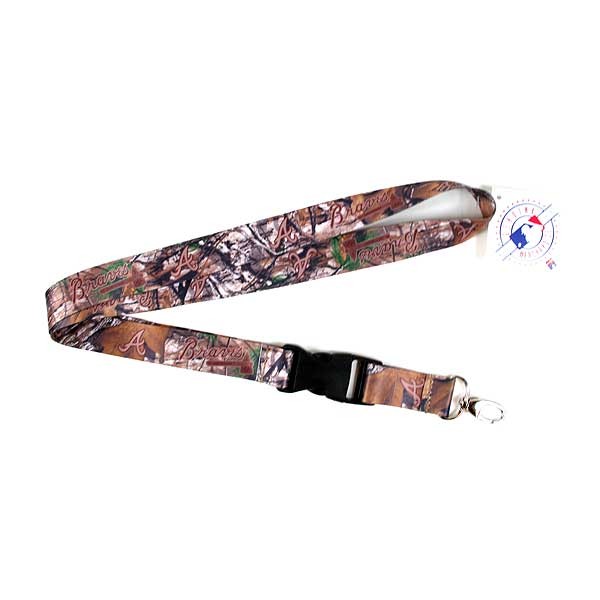 Atlanta Braves Lanyards - Realtree Lobster Style - 12 For $24.00 - Wholesale Atlanta Braves Product - Braves Merchandise 2
