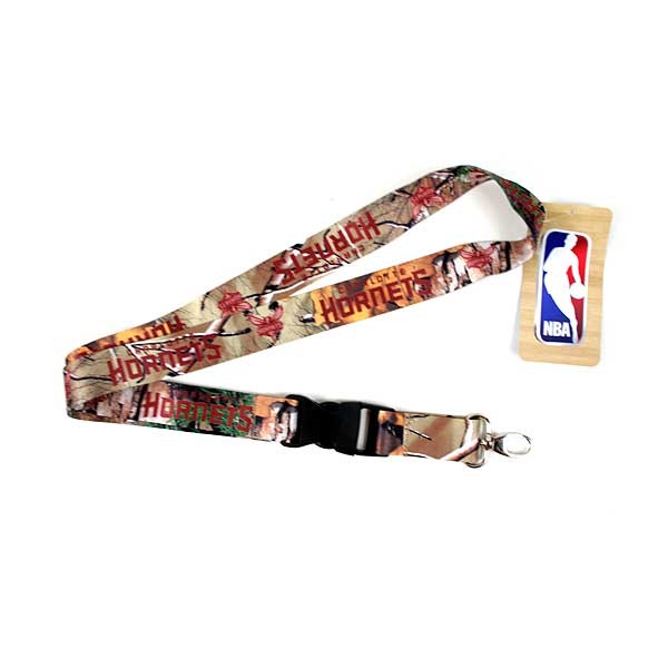 Charlotte Hornets Lanyards - Realtree Lob Style - 12 For $24.00 - Charlotte Hornets