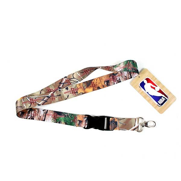 Houston Rockets Lanyards - Realtree Lob Style - 12 For $24.00 - Houston Rockets