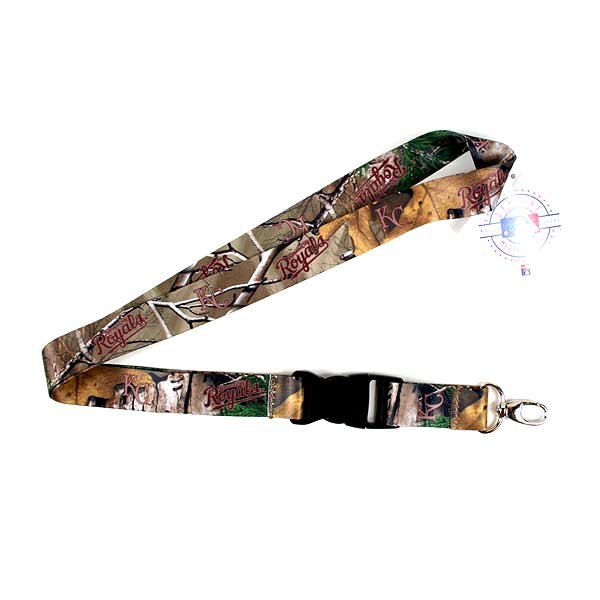 Kansas City Royals Lanyards - Realtree Lob Style - 12 For $24.00 - Wholesale Kansas City Royals Products - Royals Merchandise