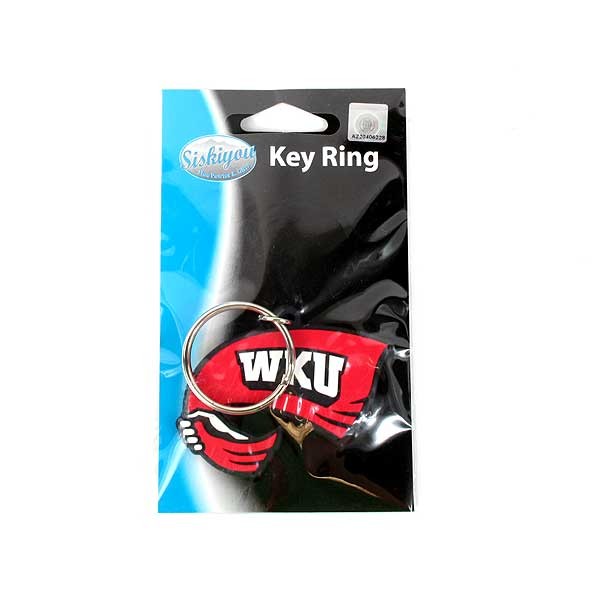 Western Kentucky Gear - Rubber Logo Keychains - 12 For $12.00 - Kentucky