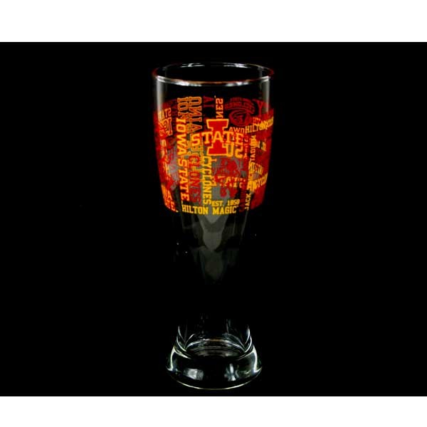 Iowa State Cyclones Pilsners - 16OZ Script Logo - 2 For $10.00 - Iowa State