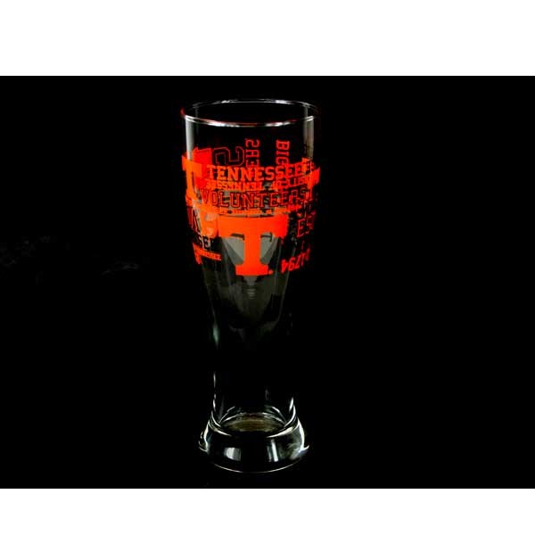 Tennessee Volunteers Pilsners - 16OZ Glass Repeater - 2 For $10.00 - Tennessee VOLS