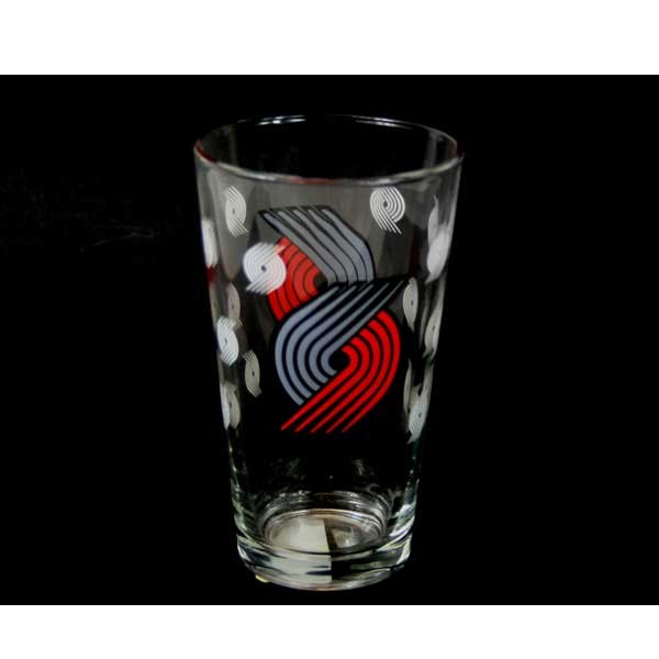 Portland Trailblazers Glass Pints - 16OZ Repeater Style - 12 For $30.00 - Portland Trailblazers