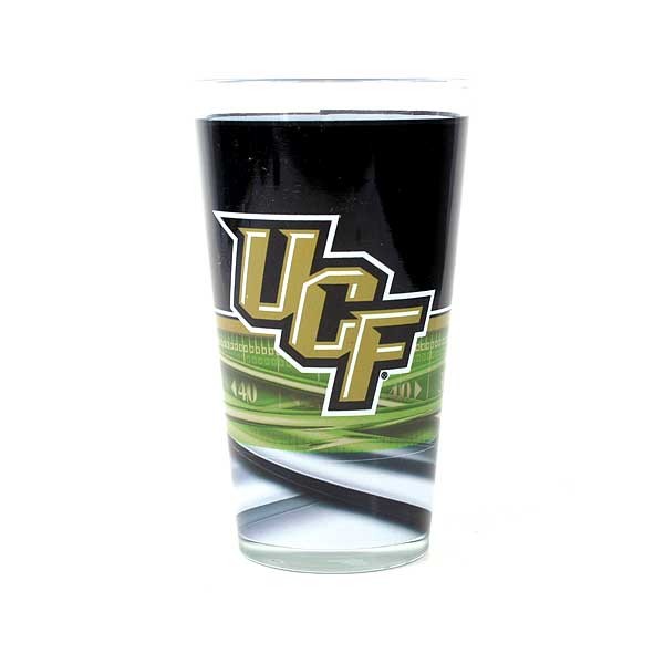 UCF Knights Pints - 16OZ Glass Full Bleed Stadium Pints - 12 For $30.00 - UCF
