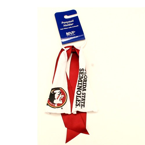 Blowout - Florida State Seminoles - Red.White PonyTail Holder - 12 For $24.00 - Florida State