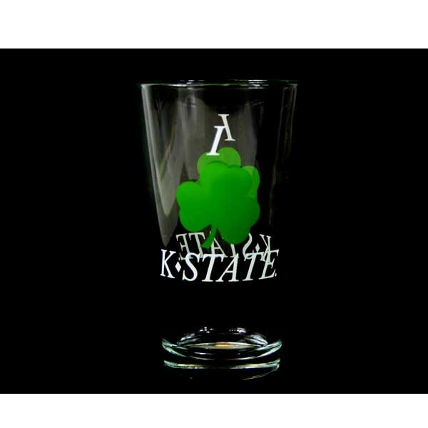 KState Wildcats Products - Shamrock Series 16OZ Glass Pints - 12 For $36.00 - Kansas State