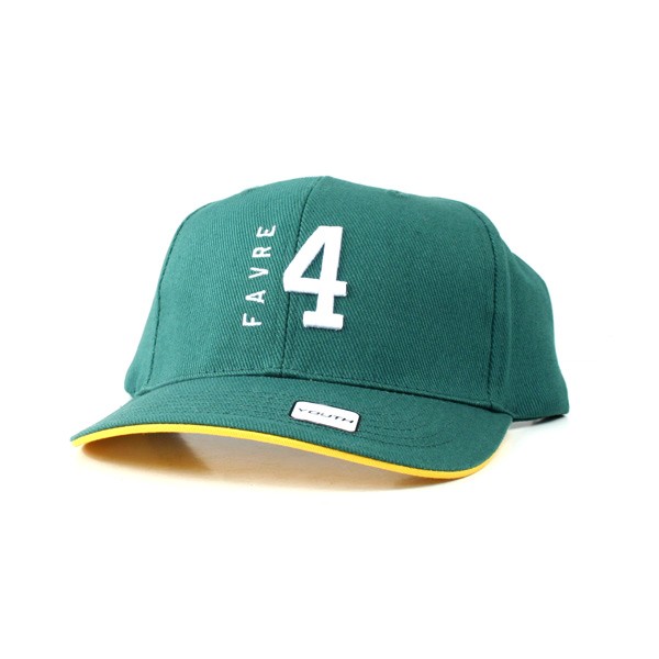 Blowout - Green Bay Packers Caps - Farve #4 YOUTH Caps - 12 For $30.00 - Wholesale Green Bay Packers Products - Packers Merchandise
