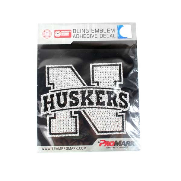 Nebraska Huskers - Pro Mark Bling Emblem - 12 For $18.00 - Nebraska Huskers