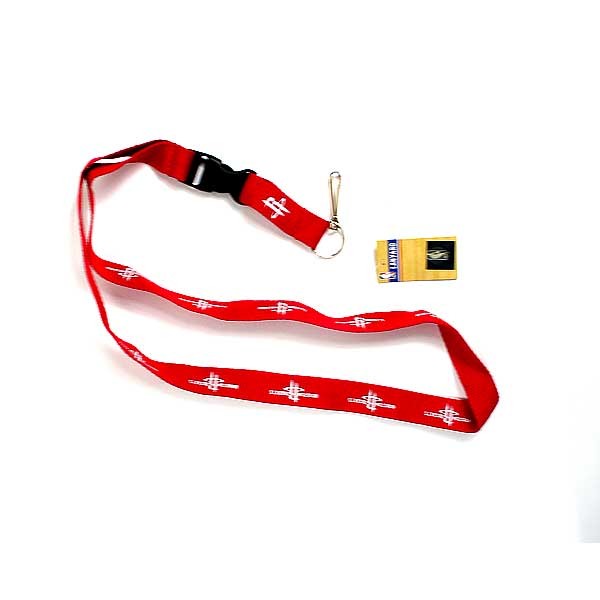 Houston Rockets Lanyards - Team Color - 12 For $24.00 - Houston Rockets