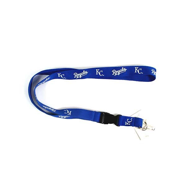 MLB Wholesale - Royals Team Color Lanyards - 12 For $24.00 - Wholesale Kansas City Royals Products - Royals Merchandise 2