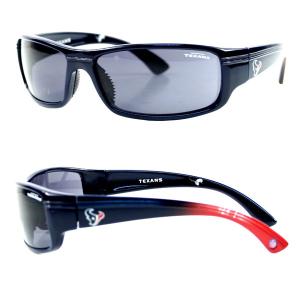Blowout - Houston Texans Sunglasses - Block Style - 12 Pair For $48.00 - Wholesale Houston Texans Products - Texans Merchandise