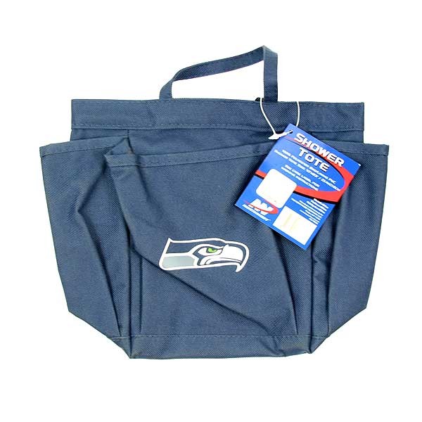 Seattle Seahawks - Canvas Shower Totes - 12 For $30.00 - Wholesale Seattle Seahawks Product - Seahawks Merchandise