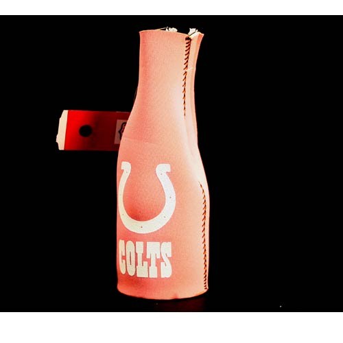 Blowout - Indianapolis Colts - PINK Neoprene Bottle Huggies - 12 For $18.00 - Wholesale Indianapolis Colts Products - Colts Merchandise
