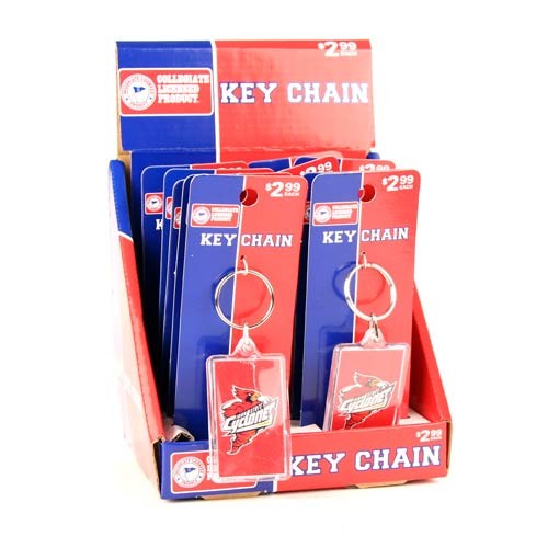 Blowout - Iowa State - 12pc Display Acrylic KeyChains 12 Keychains For $12.00 - Iowa State
