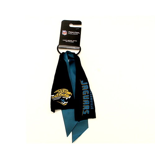 Blowout - Jacksonville Jaguars - NFL Merchandise - Blue.Black Ponytail Holders - 12 For $18.00 - Wholesale Jacksonville Jaguars Product - Jaguars Merchandise