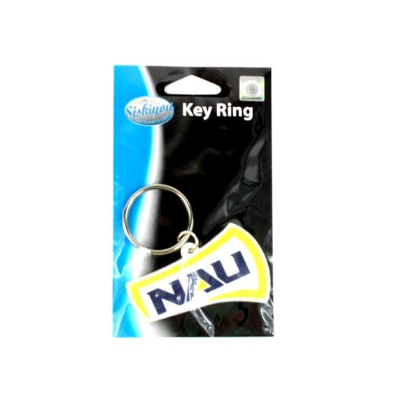 Northern Arizona University - NAU - Rubberized Keychains - 24 For $12.00 - Arizona State