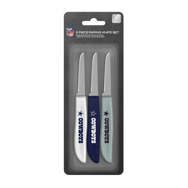 Dallas Cowboys - 3Pack Paring Knife Sets - 12 Sets For $42.00 - Wholesale Dallas Cowboys Product - Cowboys Merchandise 2