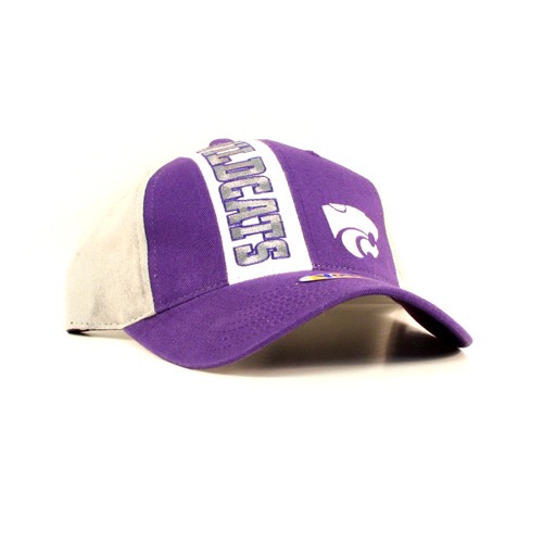 Blowout - KState Wildcats Caps - YOUTH - Purple/White Racer Series - 12 For $36.00 - Kansas State