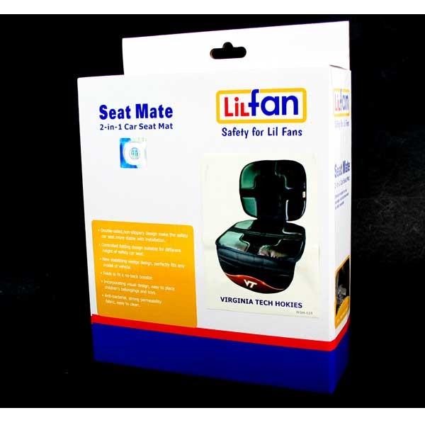 Vtech Hokies Car Sear Covers - The Seatmate - 2 For $10.00 - Virginia Tech