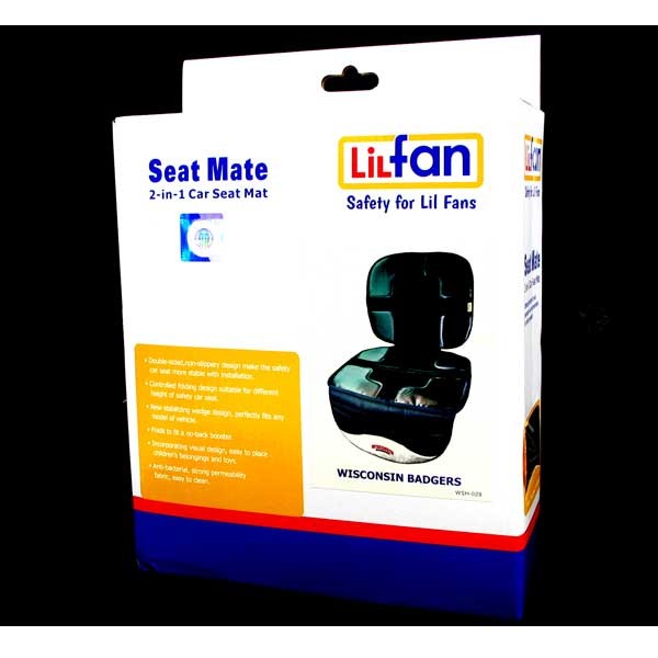 Wisconsin Badgers Car Seat Covers - The Seatmate - 2 For $10.00 - Wisconsin Badgers