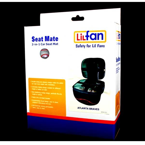 Atlanta Braves Car Seat Covers - The SeatMate - 2 For $10.00 - Wholesale Atlanta Braves Product - Braves Merchandise