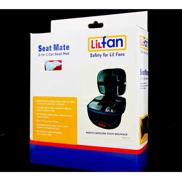 NC State Wolfpack Car Seat Covers - The SeatMate - 2 For $10.00 - NC State