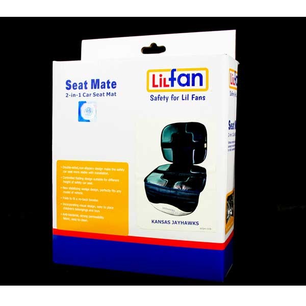 Kansas Jayhawks Car Seat Covers - The SeatMate - 2 For $10.00 - Kansas Jayhawks