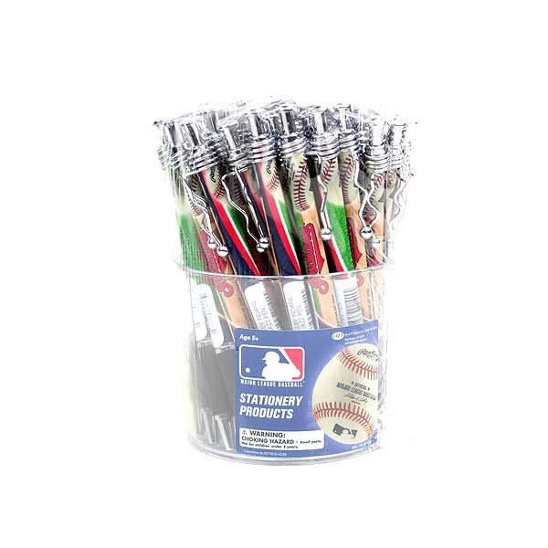 Cleveland Indians Pens - 48Count Pen Tub Display - 2 Displays For $30.00 - Wholesale Cleveland Indians Products - Indians Merchandise