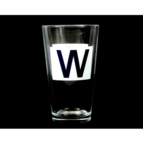Washington Huskies Glass Pints - W Logo 16OZ Pints - 12 For $24.00 - Washington Huskies