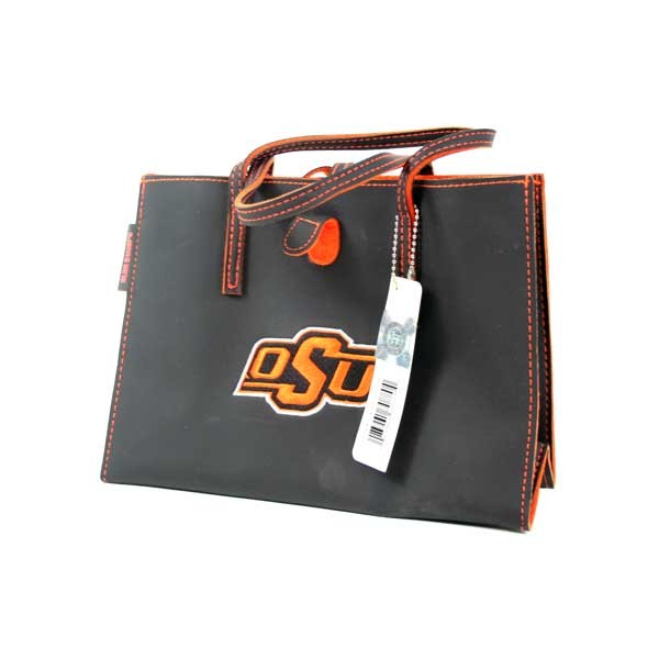 Oklahoma State Handbags - Black Stitch Hobo - 12 For $48.00 - Oklahoma State