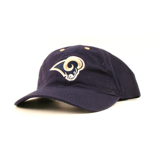 Blowout - Los Angeles Rams Caps - Blue Slouch Fit Classic Caps - 12 For $36.00 - Wholesale Los Angeles Rams Products - Rams Merchandise