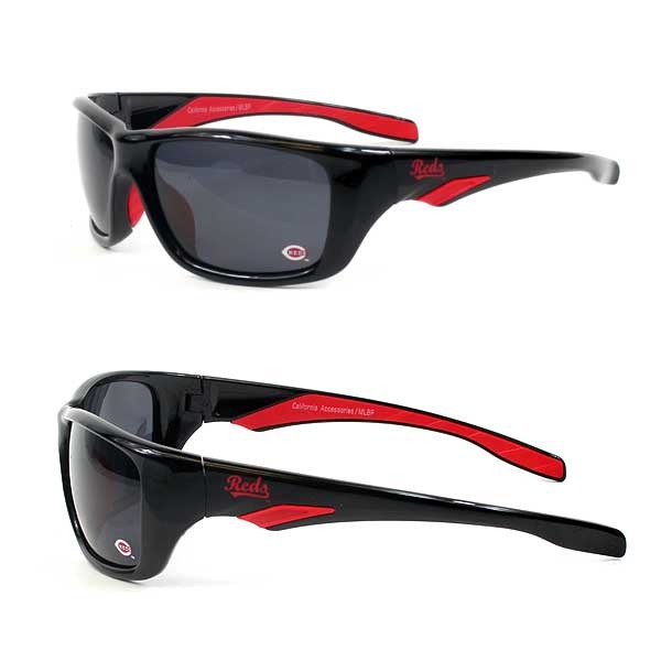 Cincinnati Reds Sunglasses - Polarized Cali04 Style - 12 Pair For $42.00 - Wholesale Cincinnati Reds Products - Reds Merchandise