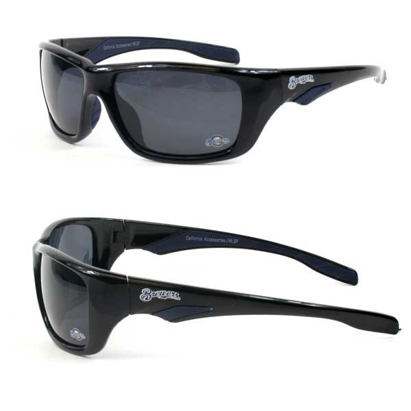 Milwaukee Brewers Sunglasses - Polarized Style Cali04 - 12 Pair For $42.00 - Wholesale Milwaukee Brewers Products - Brewers Merchandise