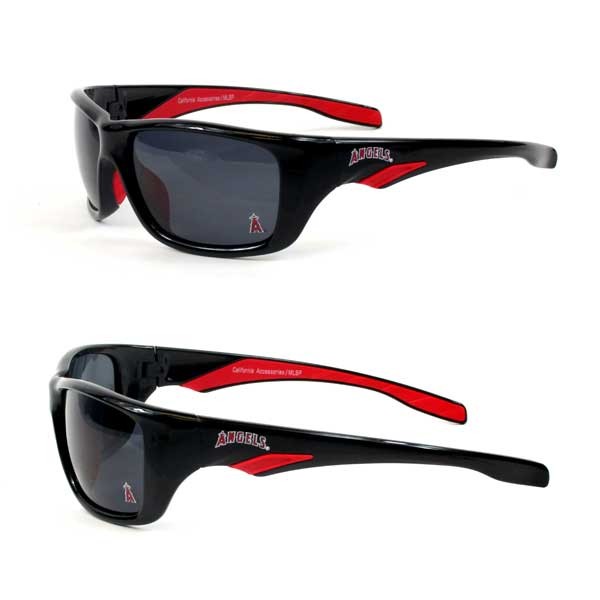 Los Angeles Angels Sunglasses - Polarized Style Cali04 - 12 Pair For $42.00 - Wholesale Los Angeles Angels Products - Angels Merchandise