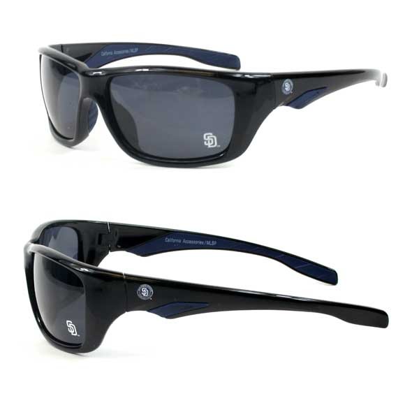 San Diego Padres Sunglasses - Polarized Style Cali04 - 12 Pair For $42.00 - Wholesale San Diego Padres Products - Padres Merchandise