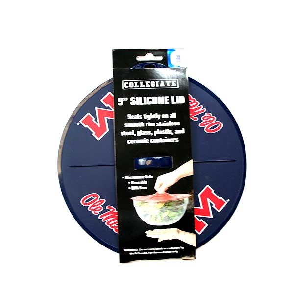 Ole Miss Gear - Silicone Lids - 12 For $24.00 - Mississippi Rebels (Ole Miss)
