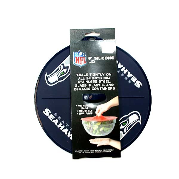 Seattle Seahawks - Silicone Lids - 12 For $24.00 - Wholesale Seattle Seahawks Product - Seahawks Merchandise