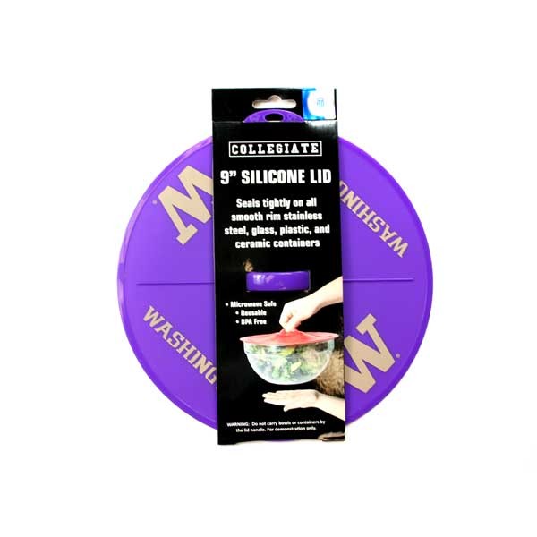 Washington Huskies - Silicone Lids - 12 For $24.00 - Washington Huskies