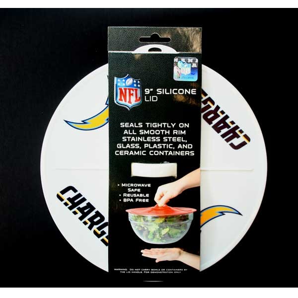 Los Angeles Chargers Silicone Lids - 12 For $24.00 - Wholesale Los Angeles Chargers Products - Chargers Merchandise 2