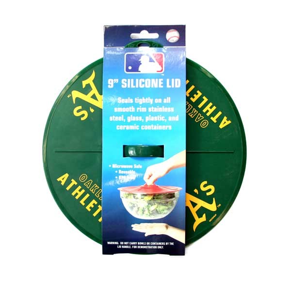 Oakland Athletics Silicone Lids - 12 For $24.00 - Wholesale Oakland Athletics Products - Athletics Merchandise