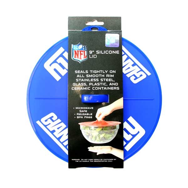 New York Giants Silicone Lids - 12 For $24.00 - Wholesale New York Giants Product - Giants Merchandsie