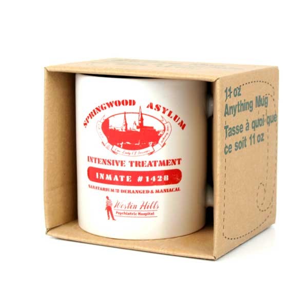 Freddy Krueger - Springwood Asylum - 11OZ Coffee Mugs - 6 For $15.00