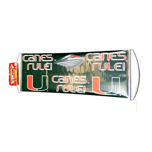 Blowout - Miami Hurricanes Fan Banners - Pull and Stretch Out - 24 For $12.00 - Miami Hurricanes