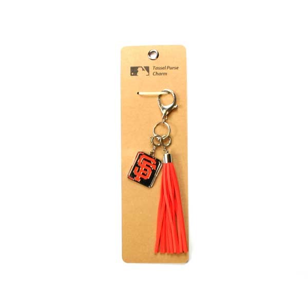 San Francisco Giants Keychains - Charm Tassel - 12 For $24.00 - Wholesale San Francisco Giants Products - Giants Merchandise