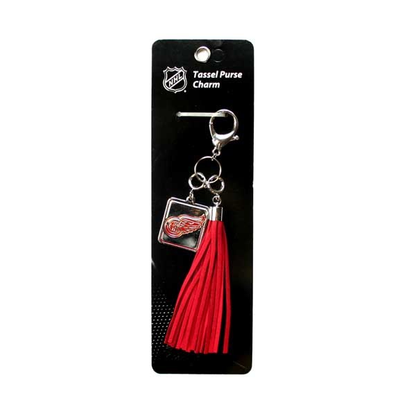 Detroit Red Wings Keychains - Tassel Style - 12 For $24.00 - Detroit Red Wings